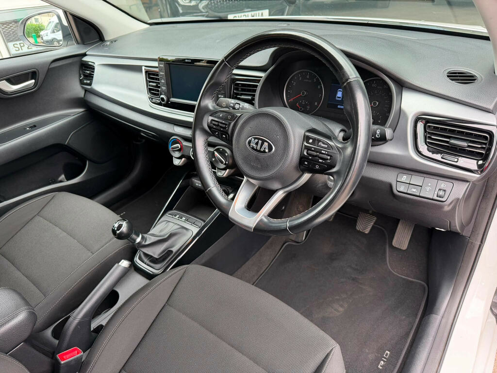 Kia RIO 1.0 T-gdi Gt-line S Euro 6 Ss White #16