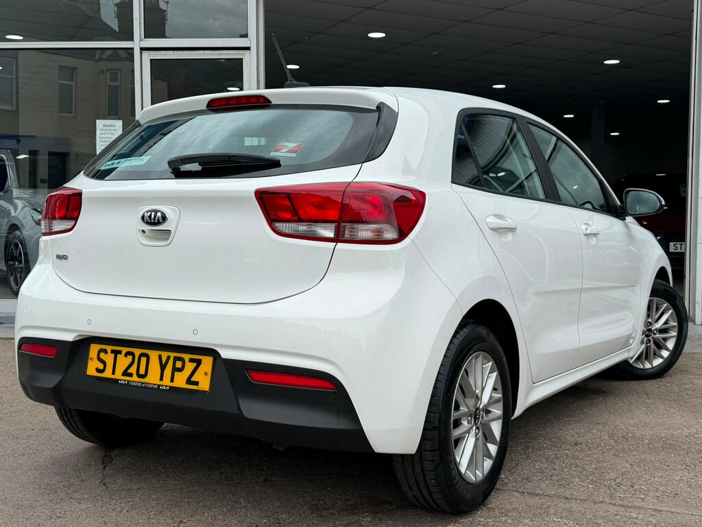 Kia RIO 1.0 T-gdi Gt-line S Euro 6 Ss White #12