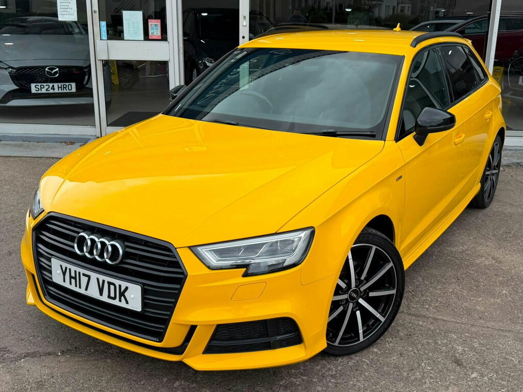 Audi A3 1.6 Tdi Black Edition Sportback Yellow #2