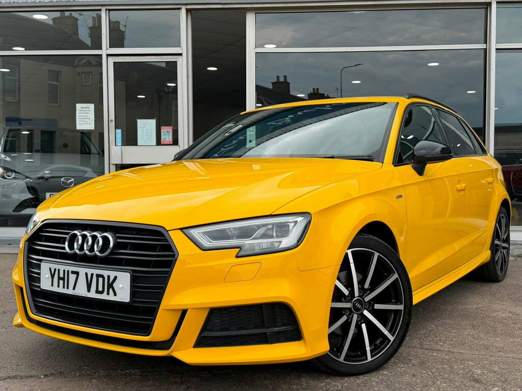 Audi A3 1.6 Tdi Black Edition Sportback Yellow
