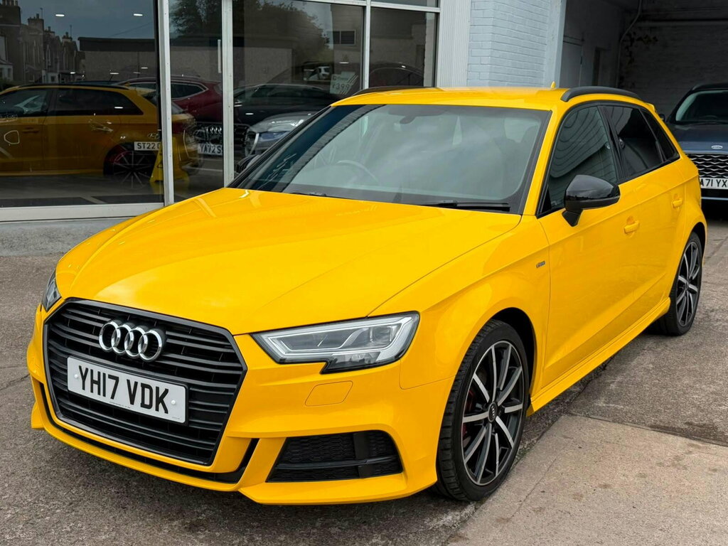 Audi A3 1.6 Tdi Black Edition Sportback Yellow #5