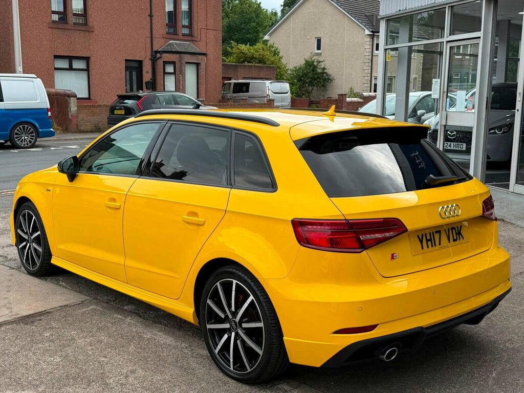 Audi A3 1.6 Tdi Black Edition Sportback Yellow #3
