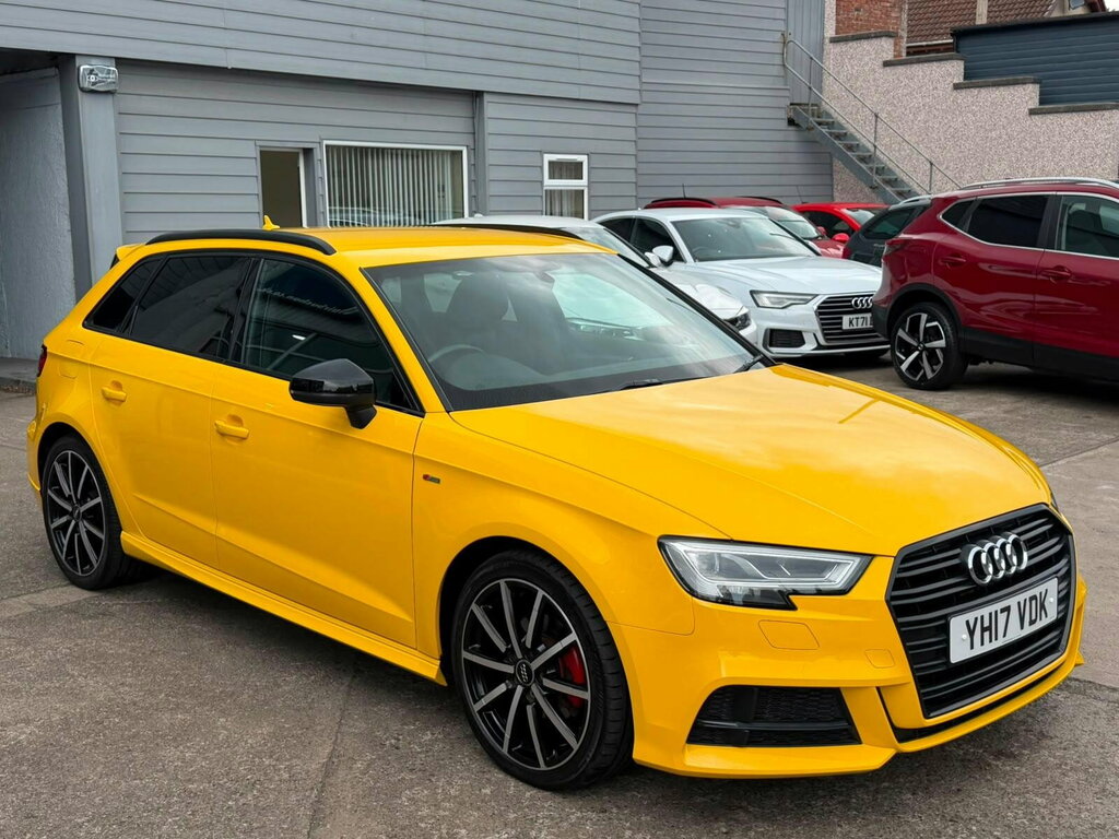 Audi A3 1.6 Tdi Black Edition Sportback Yellow #6