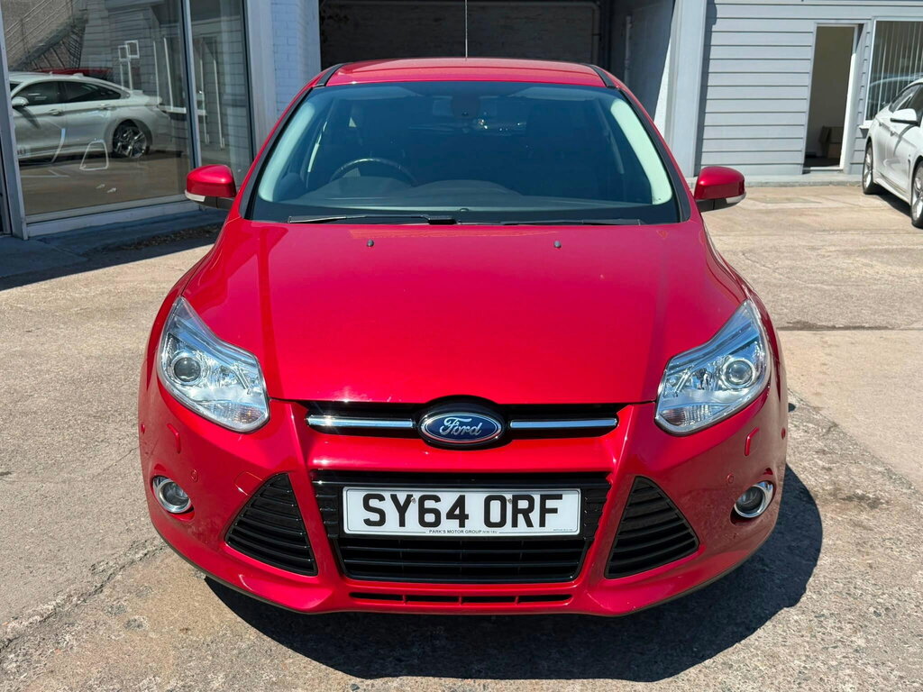 Ford Focus 1.0T Ecoboost Titanium X Euro 5 Ss SY64ORF Red #2