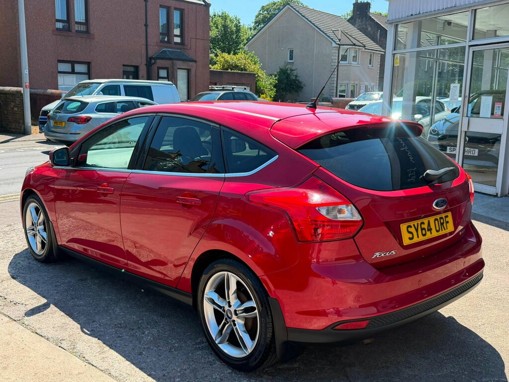 Ford Focus 1.0T Ecoboost Titanium X Euro 5 Ss SY64ORF Red #3