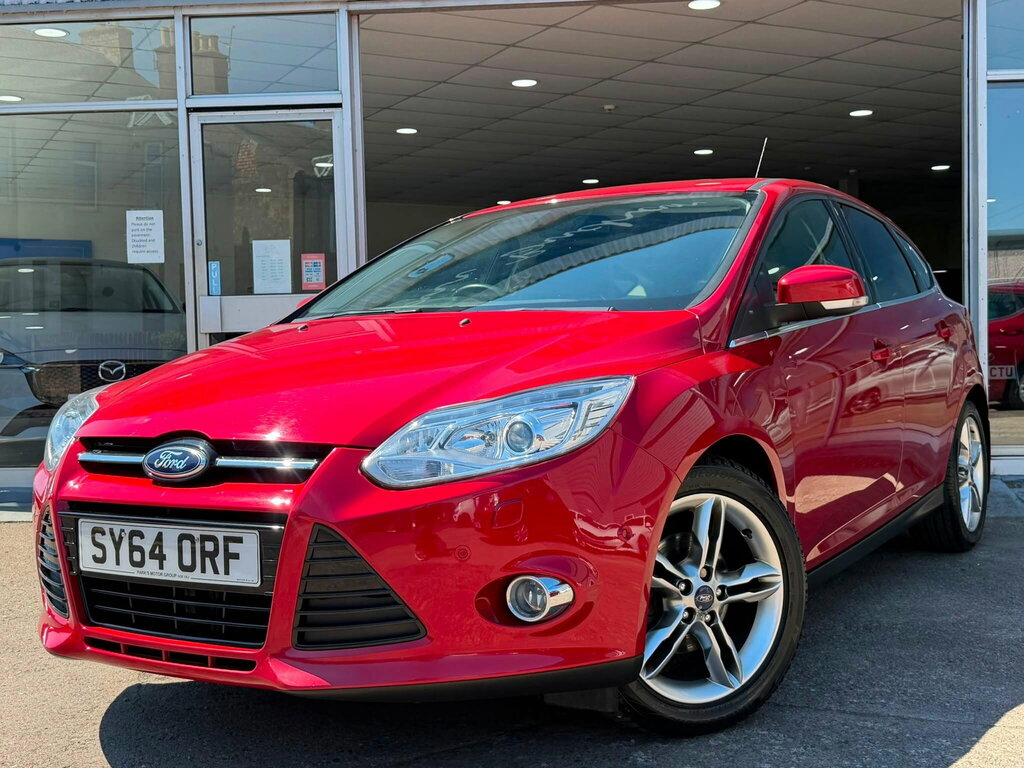 Ford Focus 1.0T Ecoboost Titanium X Euro 5 Ss Red