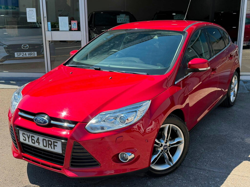 Ford Focus 1.0T Ecoboost Titanium X Euro 5 Ss SY64ORF Red #6