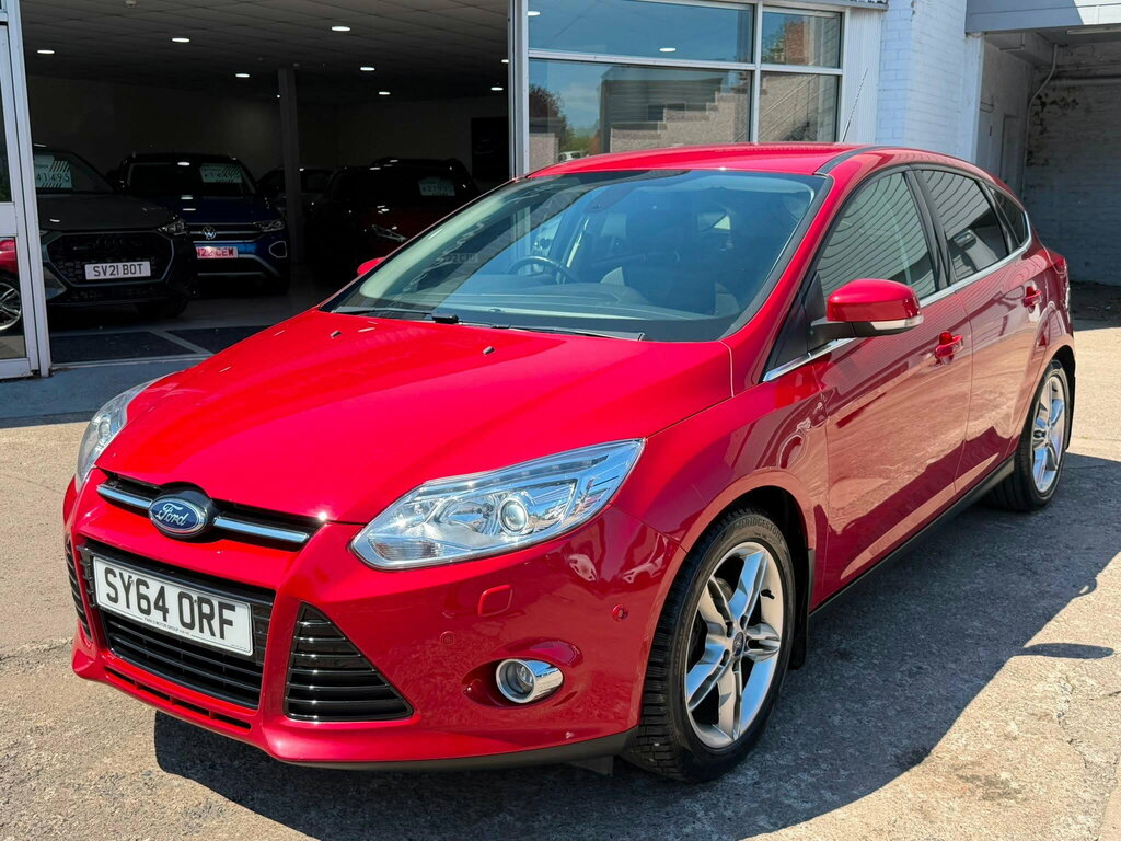 Ford Focus 1.0T Ecoboost Titanium X Euro 5 Ss SY64ORF Red #5