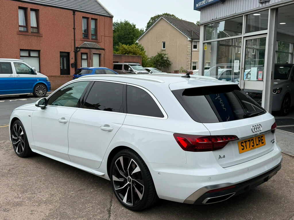 Audi A4 Avant 2.0 Tdi 40 S Line S Tronic Quattro Euro 6 Ss White #3