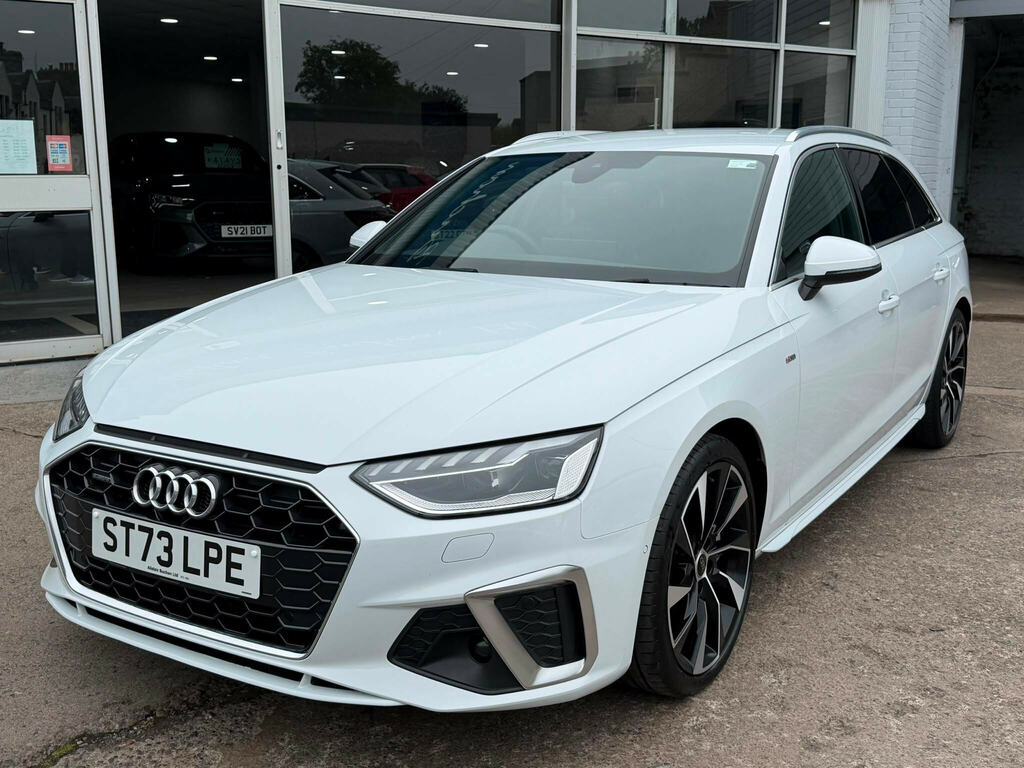 Audi A4 Avant 2.0 Tdi 40 S Line S Tronic Quattro Euro 6 Ss White #5