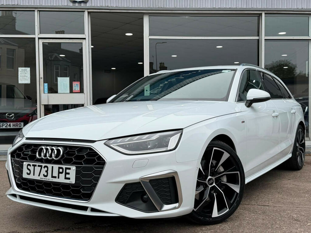 Audi A4 Avant 2.0 Tdi 40 S Line S Tronic Quattro Euro 6 Ss White