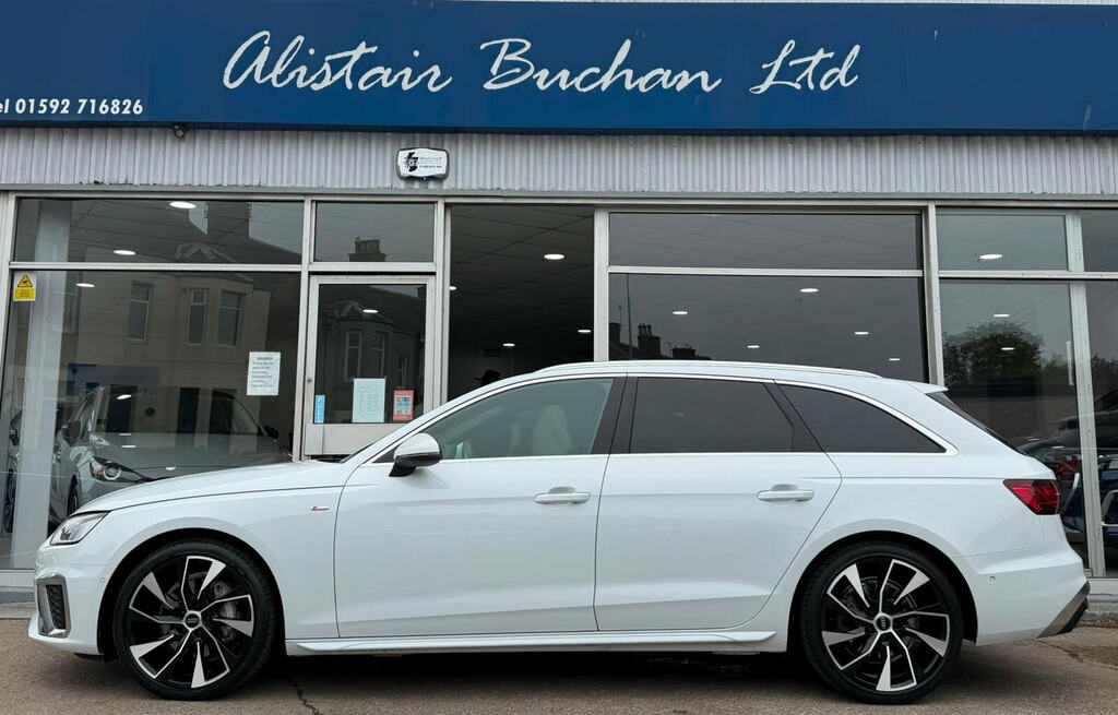 Audi A4 Avant 2.0 Tdi 40 S Line S Tronic Quattro Euro 6 Ss White #2