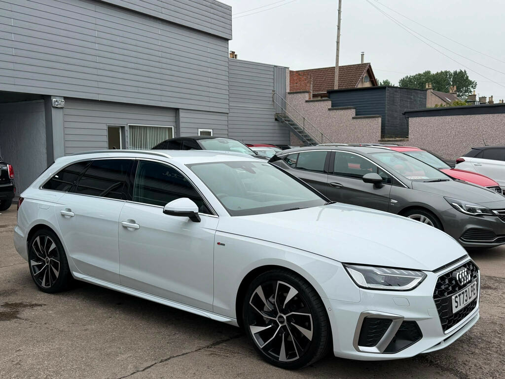 Audi A4 Avant 2.0 Tdi 40 S Line S Tronic Quattro Euro 6 Ss White #6