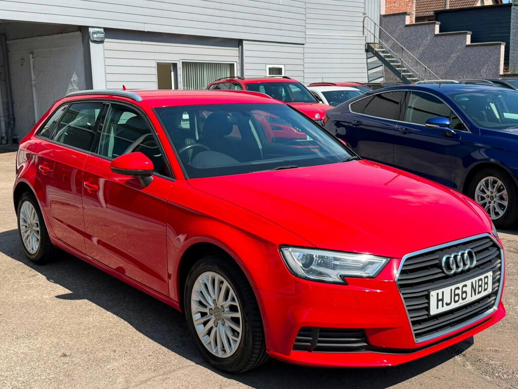 Audi A3 1.6 Tdi Se Technik Sportback S Tronic Euro 6 Ss Red #4