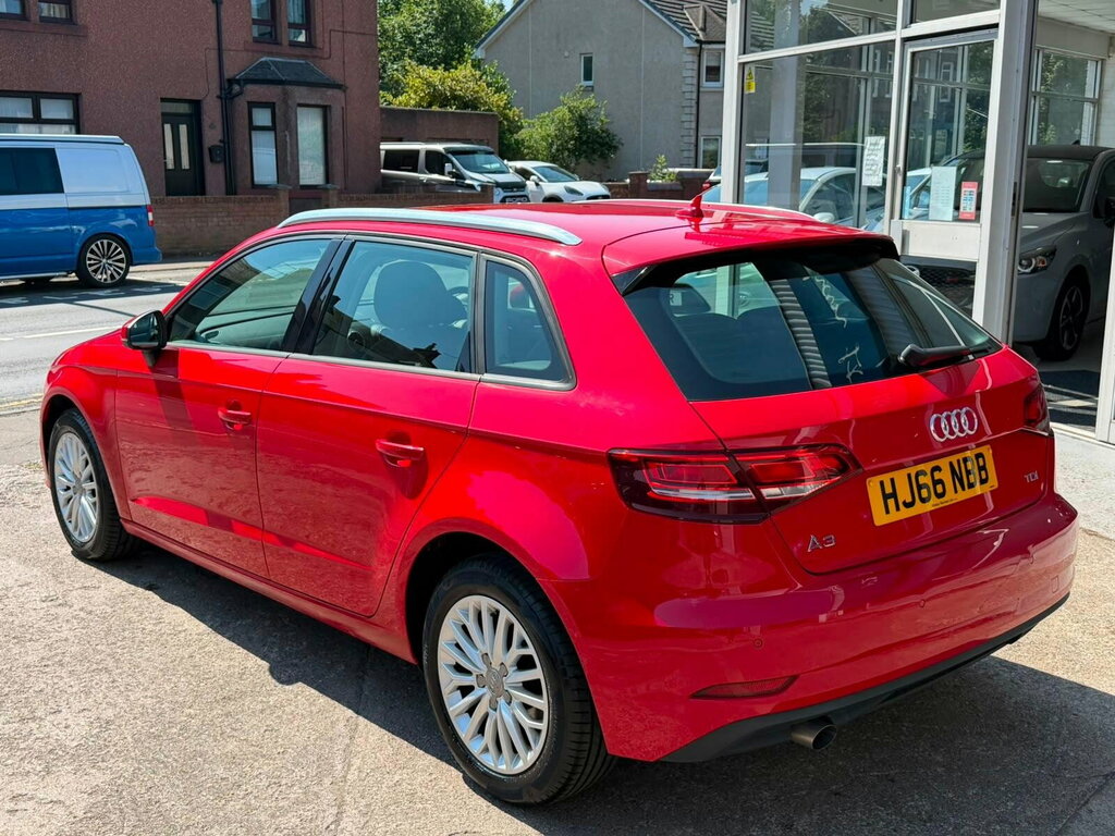 Audi A3 1.6 Tdi Se Technik Sportback S Tronic Euro 6 Ss Red #5