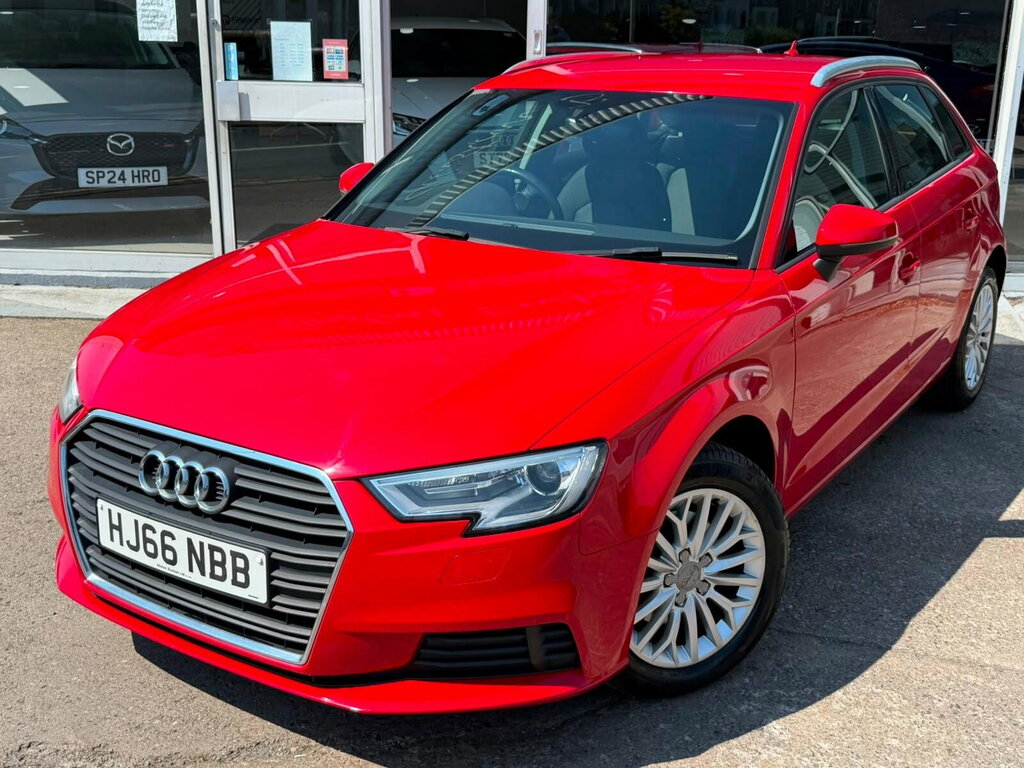 Audi A3 1.6 Tdi Se Technik Sportback S Tronic Euro 6 Ss Red #6