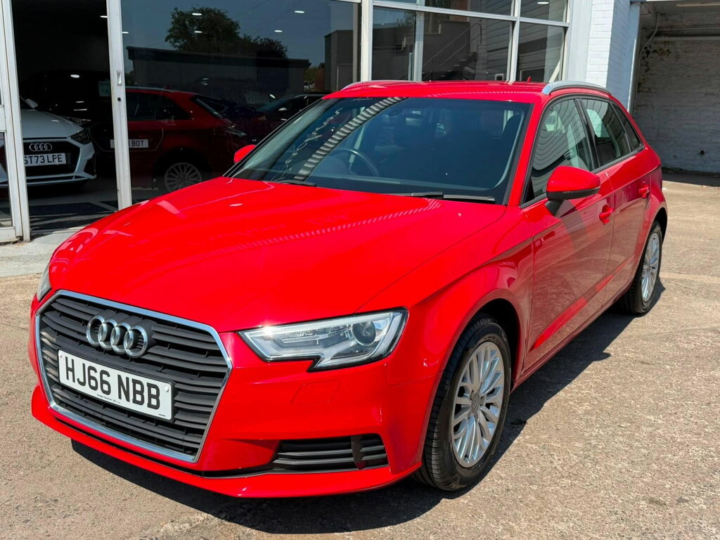 Audi A3 1.6 Tdi Se Technik Sportback S Tronic Euro 6 Ss Red #3