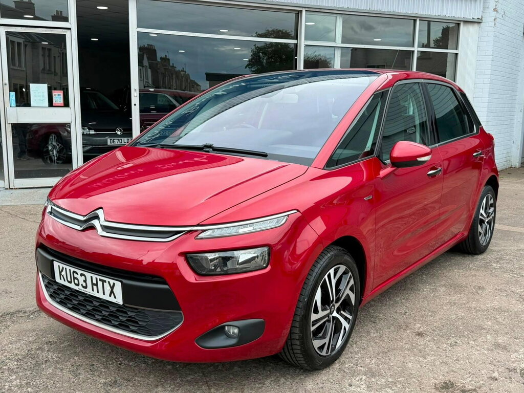 Citroen C4 Picasso 1.6 E-hdi Airdream Exclusive Etg6 Euro 5 Ss Red #5
