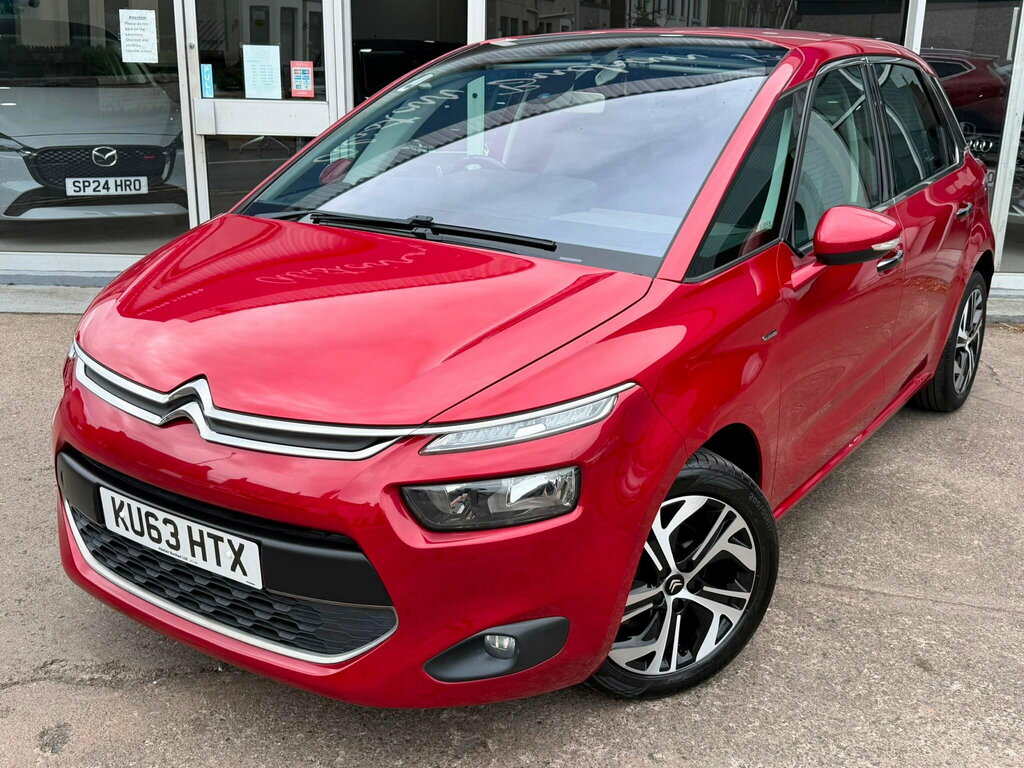 Citroen C4 Picasso 1.6 E-hdi Airdream Exclusive Etg6 Euro 5 Ss Red #3