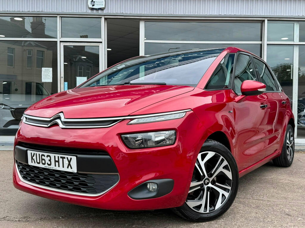 Citroen C4 Picasso 1.6 E-hdi Airdream Exclusive Etg6 Euro 5 Ss Red