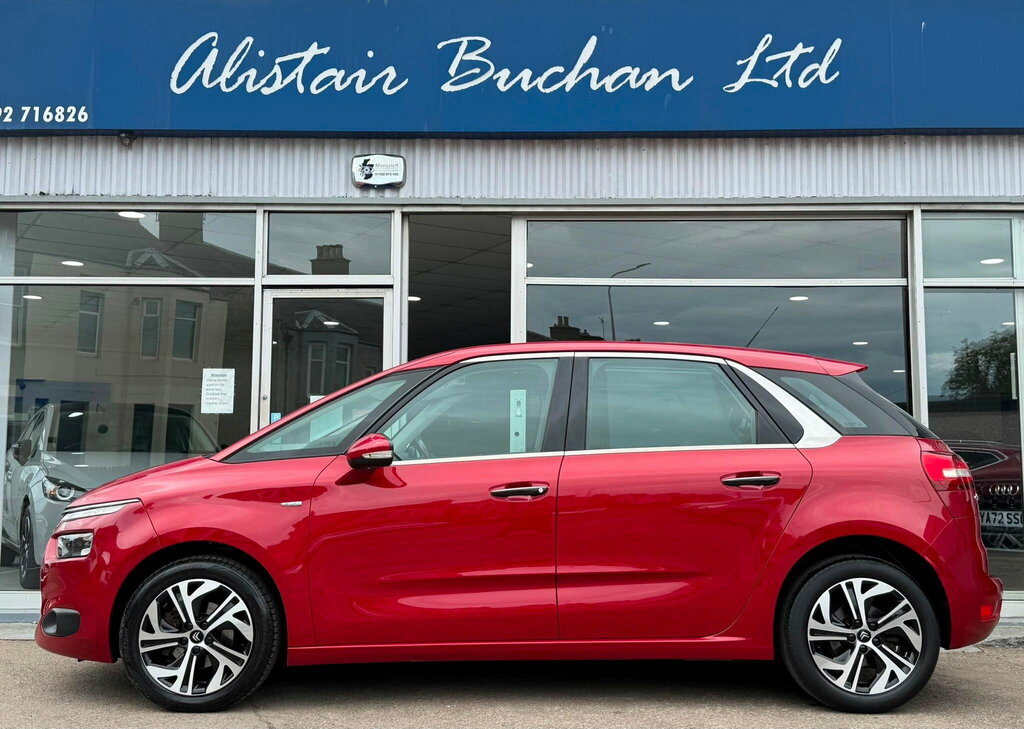 Citroen C4 Picasso 1.6 E-hdi Airdream Exclusive Etg6 Euro 5 Ss Red #2