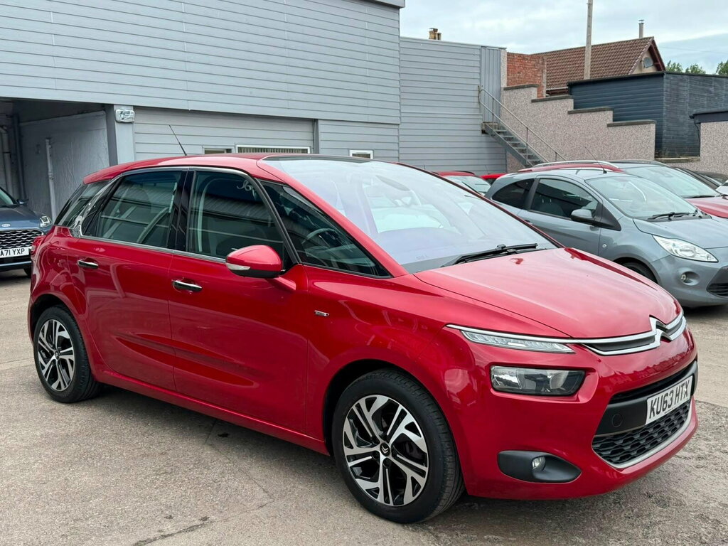 Citroen C4 Picasso 1.6 E-hdi Airdream Exclusive Etg6 Euro 5 Ss Red #6