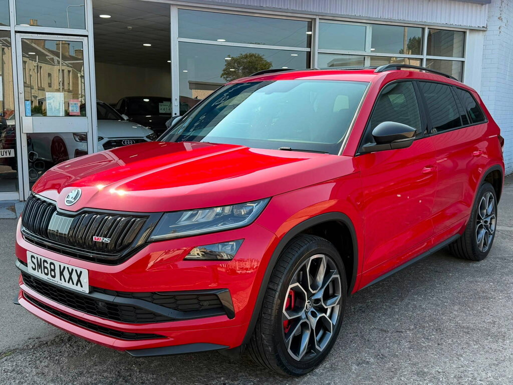 Skoda Kodiaq 2.0 Bitdi Vrs Suv Dsg 4Wd Euro 6 Ss Red #3