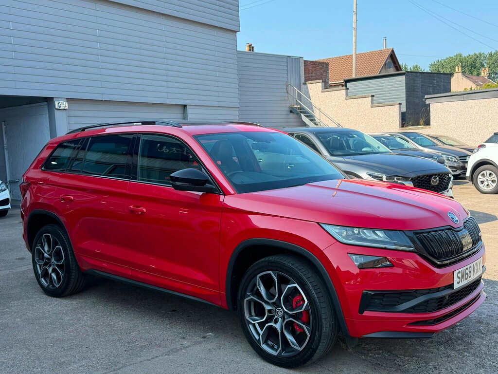 Skoda Kodiaq 2.0 Bitdi Vrs Suv Dsg 4Wd Euro 6 Ss Red #5