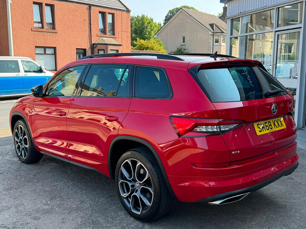Skoda Kodiaq 2.0 Bitdi Vrs Suv Dsg 4Wd Euro 6 Ss Red #2