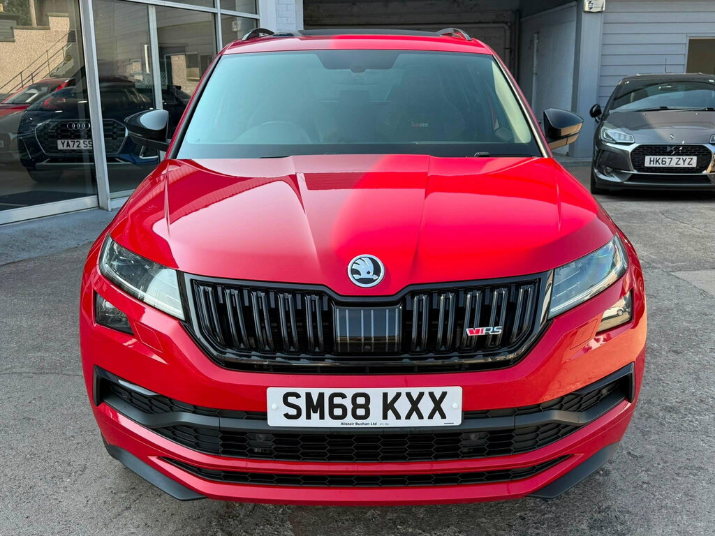 Skoda Kodiaq 2.0 Bitdi Vrs Suv Dsg 4Wd Euro 6 Ss Red #4