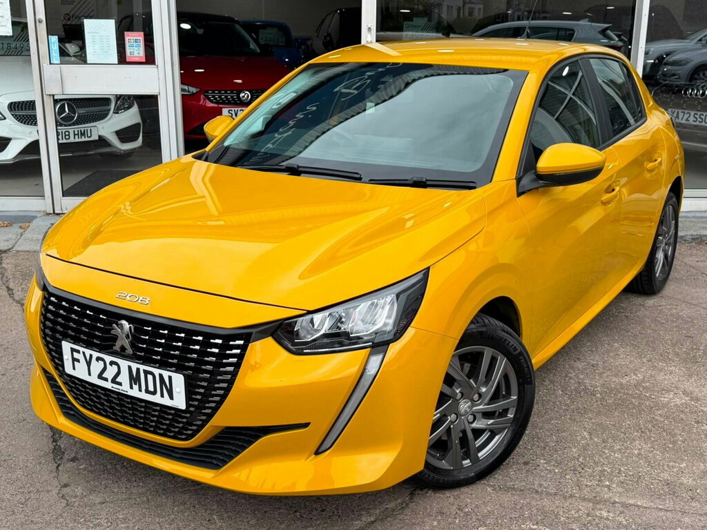 Peugeot 208 1.5 Bluehdi Active Premium Euro 6 Ss FY22MDN Yellow #6