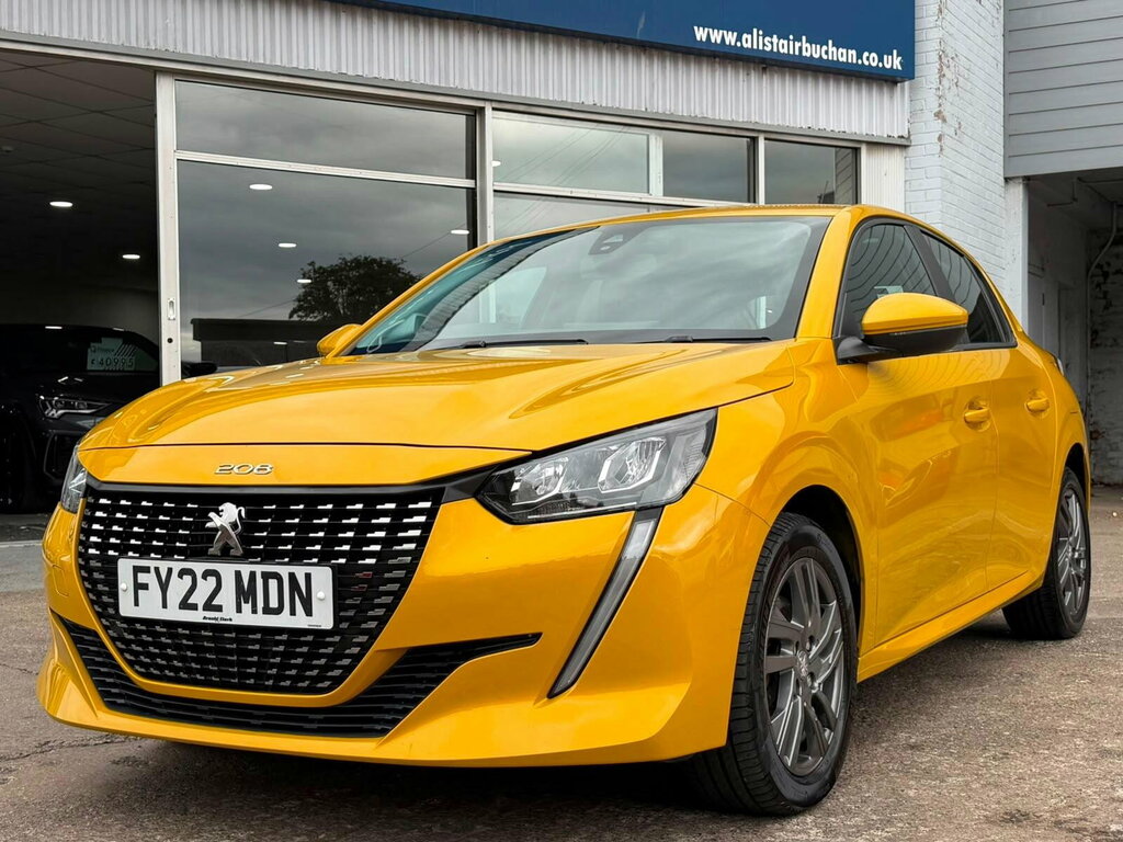 Peugeot 208 1.5 Bluehdi Active Premium Euro 6 Ss FY22MDN Yellow #3