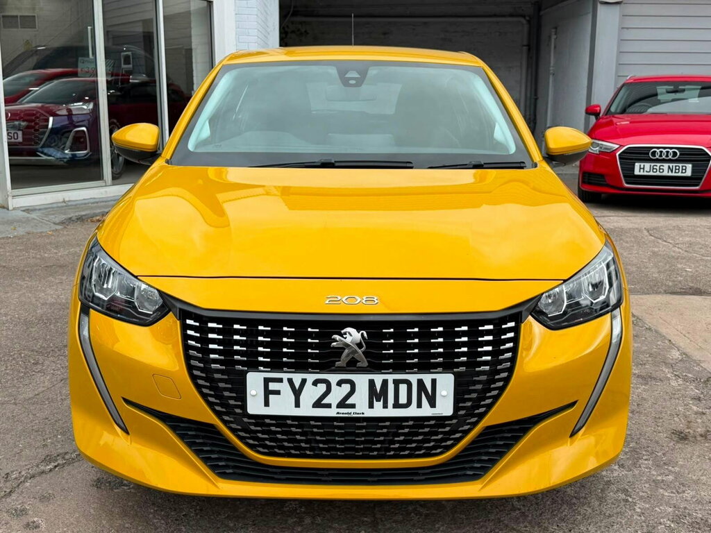 Peugeot 208 1.5 Bluehdi Active Premium Euro 6 Ss FY22MDN Yellow #2