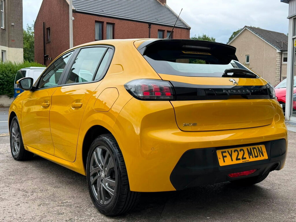 Peugeot 208 1.5 Bluehdi Active Premium Euro 6 Ss FY22MDN Yellow #5