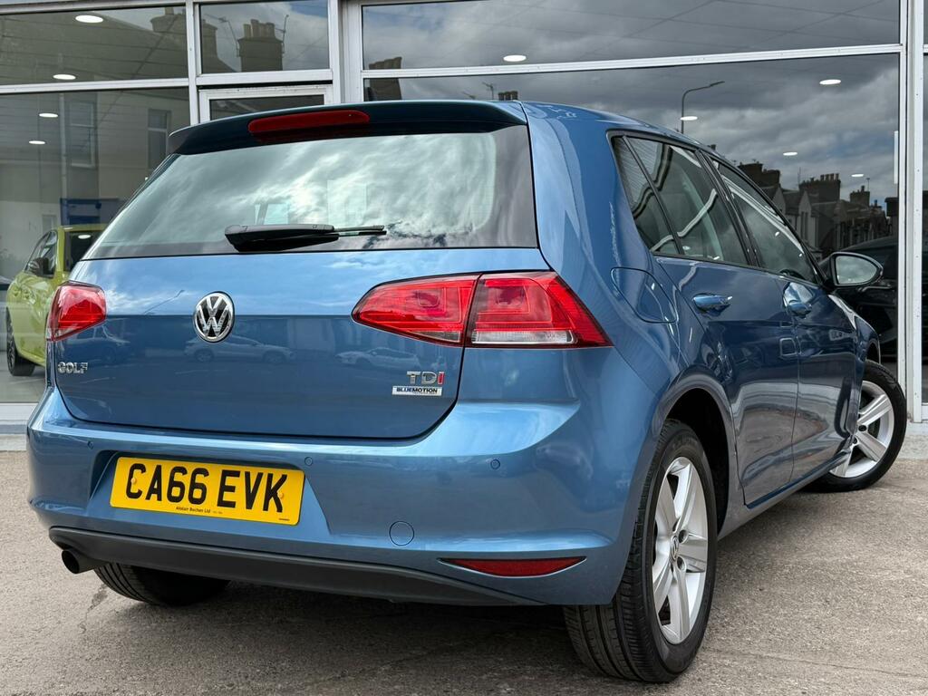 Volkswagen Golf 1.6 Tdi Bluemotion Tech Match Edition Dsg Euro 6 CA66EVK Blue #3