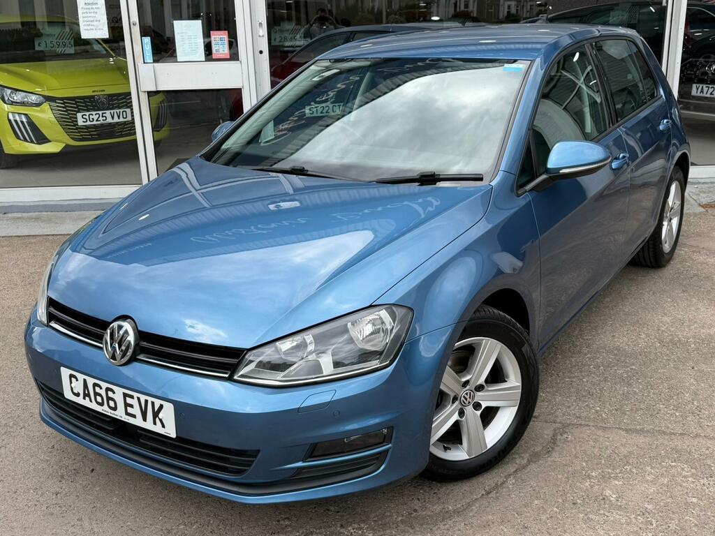 Volkswagen Golf 1.6 Tdi Bluemotion Tech Match Edition Dsg Euro 6 CA66EVK Blue #5