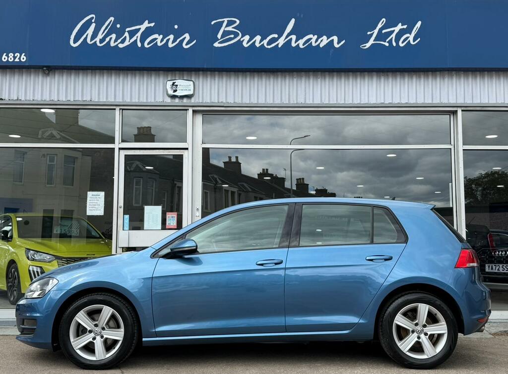Volkswagen Golf 1.6 Tdi Bluemotion Tech Match Edition Dsg Euro 6 CA66EVK Blue #2