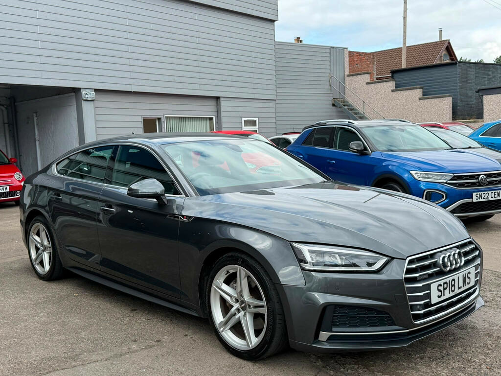 Audi A5 2.0 Tdi Ultra S Line Sportback S Tronic Euro 6 S Grey #3