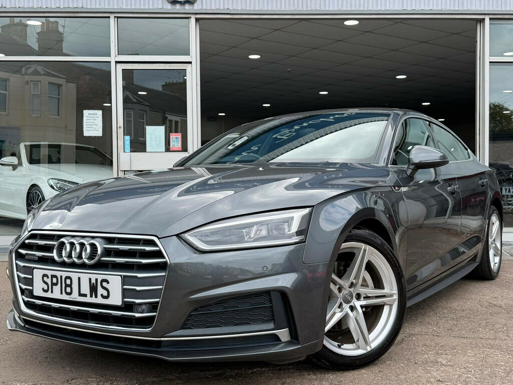 Audi A5 2.0 Tdi Ultra S Line Sportback S Tronic Euro 6 S Grey