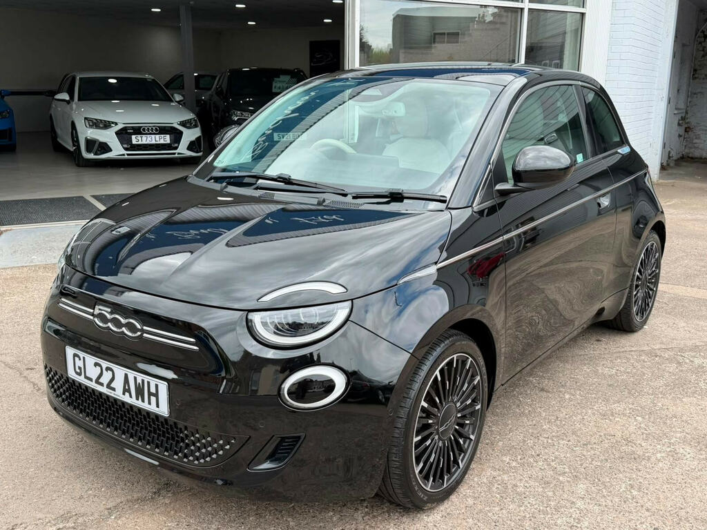 Fiat 500E 42Kwh La Prima Black #4