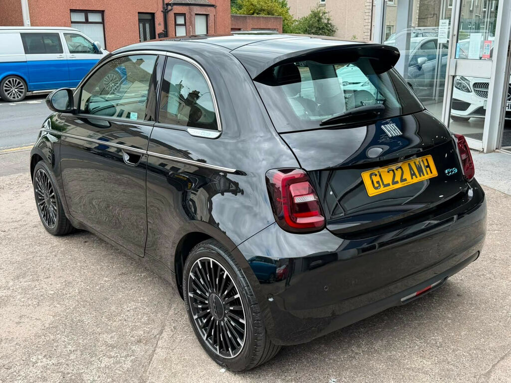 Fiat 500E 42Kwh La Prima Black #5