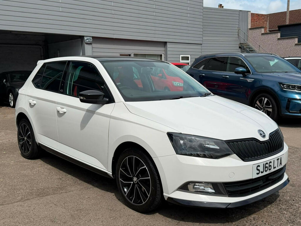 Skoda Fabia 1.2 Tsi Monte Carlo Euro 6 Ss White #2