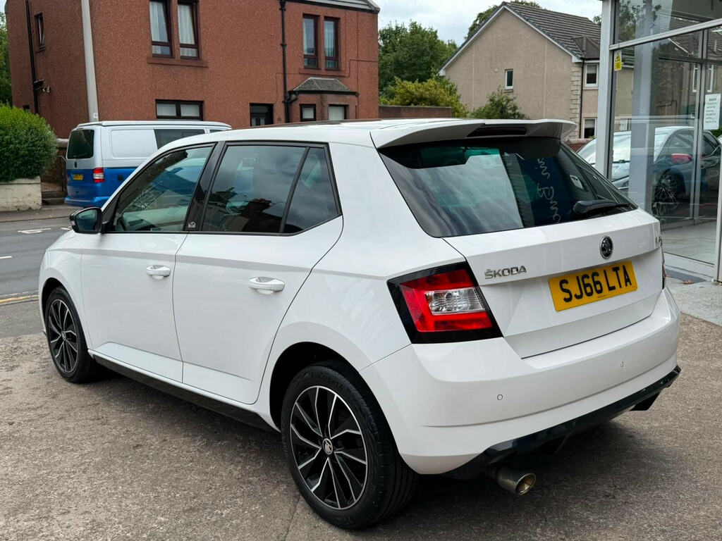 Skoda Fabia 1.2 Tsi Monte Carlo Euro 6 Ss White #5