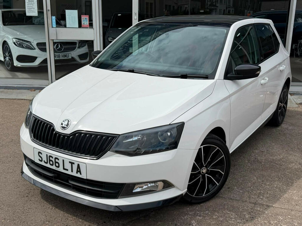 Skoda Fabia 1.2 Tsi Monte Carlo Euro 6 Ss White #6