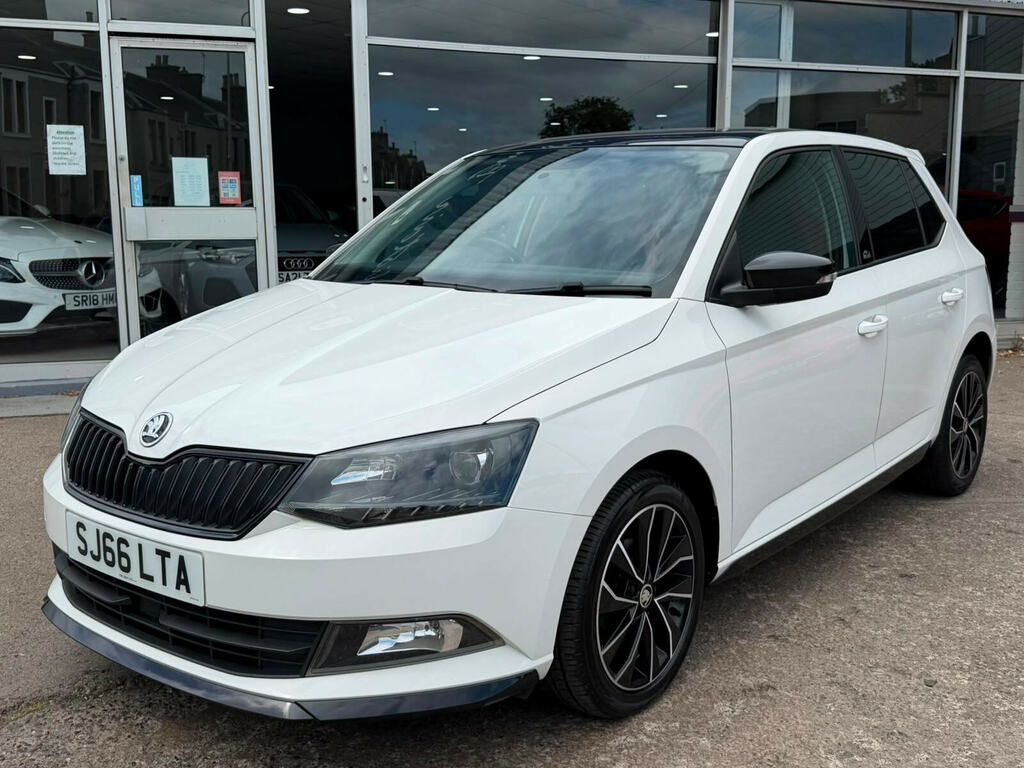 Skoda Fabia 1.2 Tsi Monte Carlo Euro 6 Ss White #4