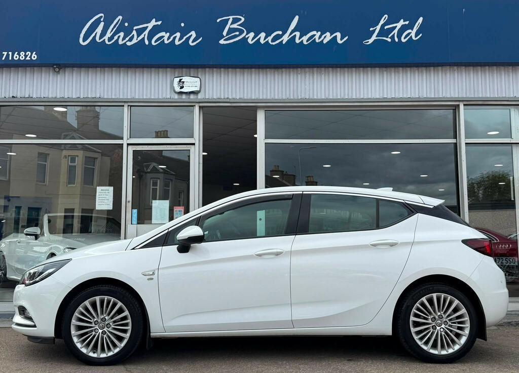 Vauxhall Astra 1.4I Turbo Elite Nav Hatchback Eur White #2