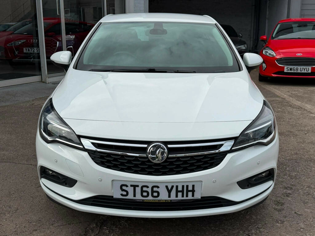 Vauxhall Astra 1.4I Turbo Elite Nav Hatchback Eur White #4
