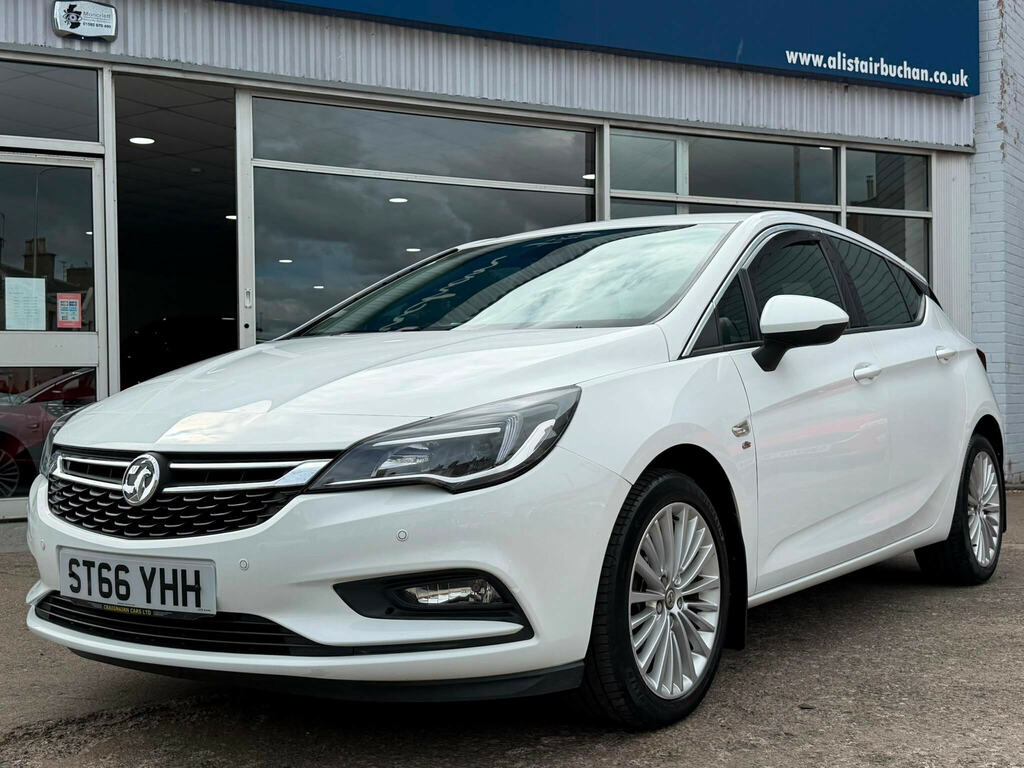 Vauxhall Astra 1.4I Turbo Elite Nav Hatchback Eur White #5