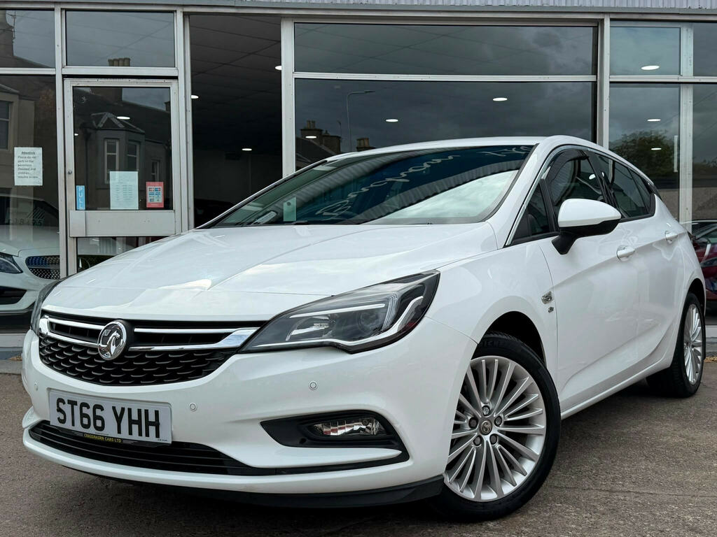 Vauxhall Astra 1.4I Turbo Elite Nav Hatchback Eur White