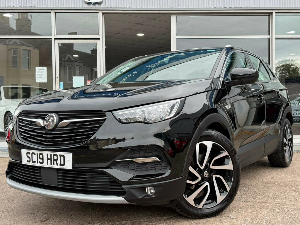 Vauxhall Grandland X 1.2 Turbo Elite Nav Euro 6 Ss Black